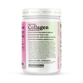 Fit & Lean Collagen + Probiotics Poudre 30 Serv. utilisation dans un smoothie