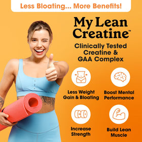 Fit & Lean Créatine pour Femmes 240g échantillon de poudre