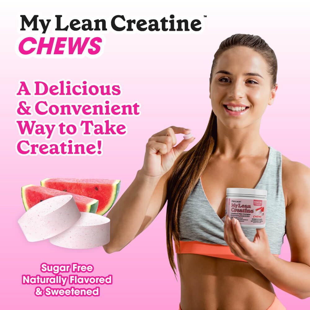 Fit & Lean My Lean Creatine Chews Pastèque nutritional information