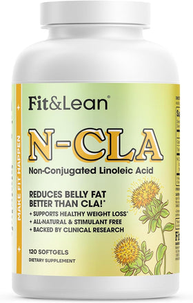 Fit & Lean N-CLA complément alimentaire 120 capsules vue avant