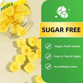 Fitfido Gummies Collagène 1500mg ingrédients listés