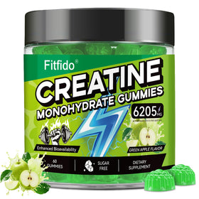 Fitfido Gummies Créatine Monohydrate 60 Gummies vue de face