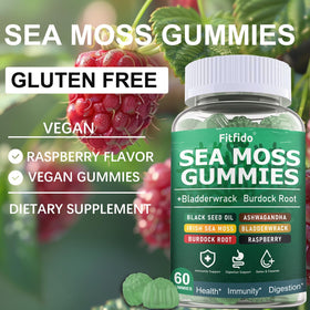 Fitfido Gummies de Mousse Irlandaise 3000mg sur une table