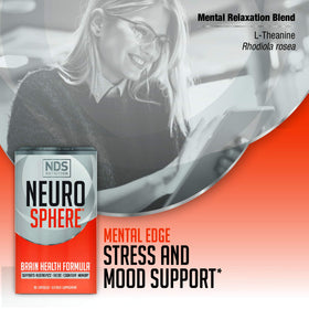 FitLife Brands Neuro Sphere 90 capsules arrière