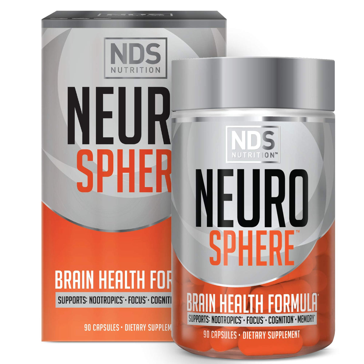 FitLife Brands Neuro Sphere 90 capsules vue de face