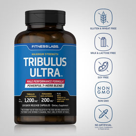 Fitness Labs Tribulus Terrestris ingrédients sur l'étiquette