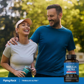 Fitness Labs Tribulus Terrestris sur une table avec d'autres compléments