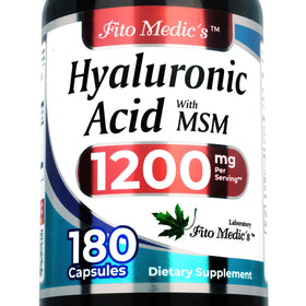 FITO MEDIC'S Acide Hyaluronique 180 capsules côté avant