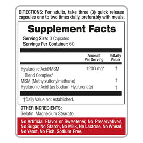 FITO MEDIC'S Acide Hyaluronique capsules sur fond blanc