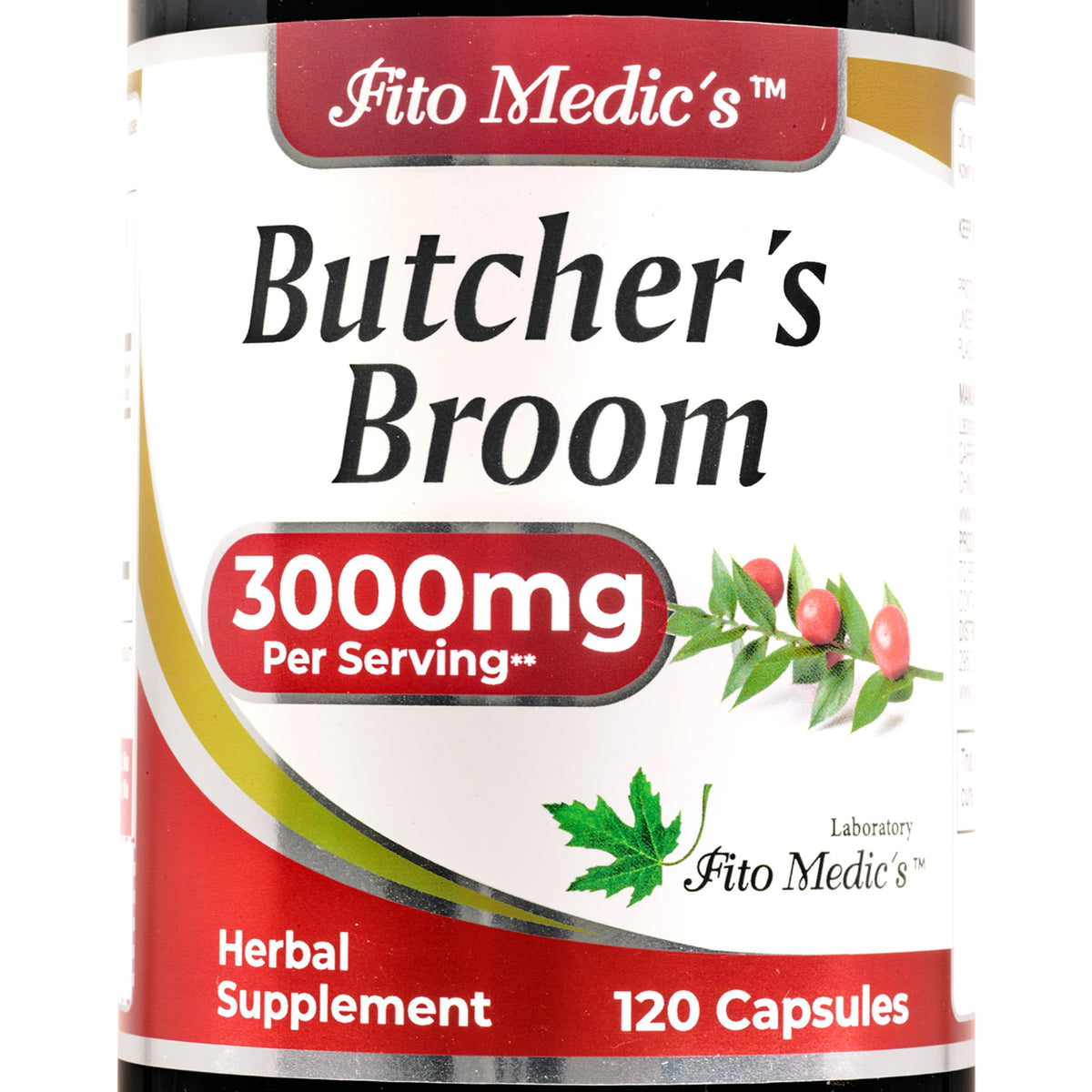 FITO MEDIC'S Butcher’s Broom 300mg flacon avant vue