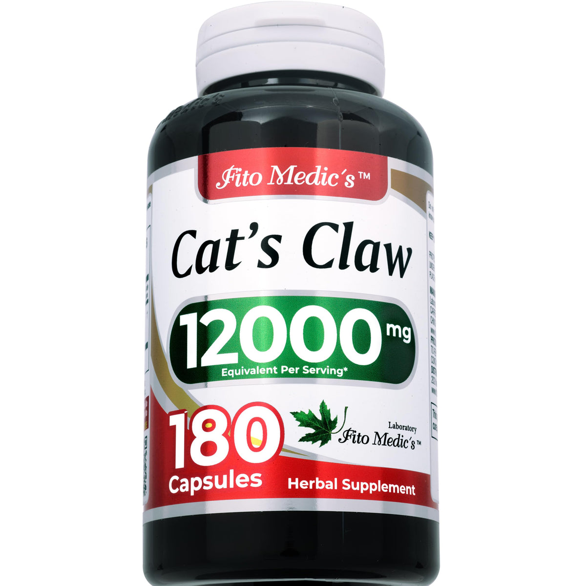 FITO MEDIC'S Cat's Claw 180 capsules étiquette