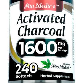 FITO MEDIC'S Charbon Actif 240 gélules, flacon avant