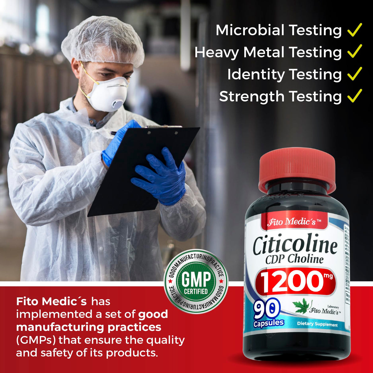 FITO MEDIC'S Choline 90 caps prise en main