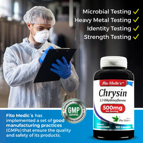 FITO MEDIC'S Chrysin capsules avec des ingrédients botaniques
