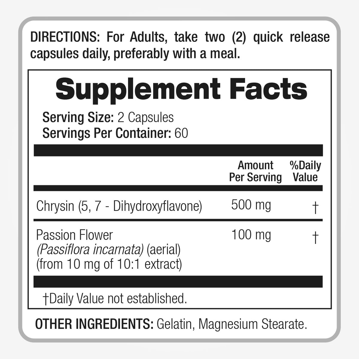 FITO MEDIC'S Chrysin capsules ouvertes sur une table