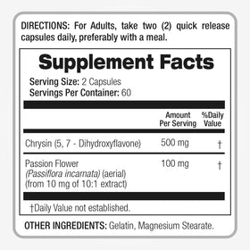 FITO MEDIC'S Chrysin capsules ouvertes sur une table