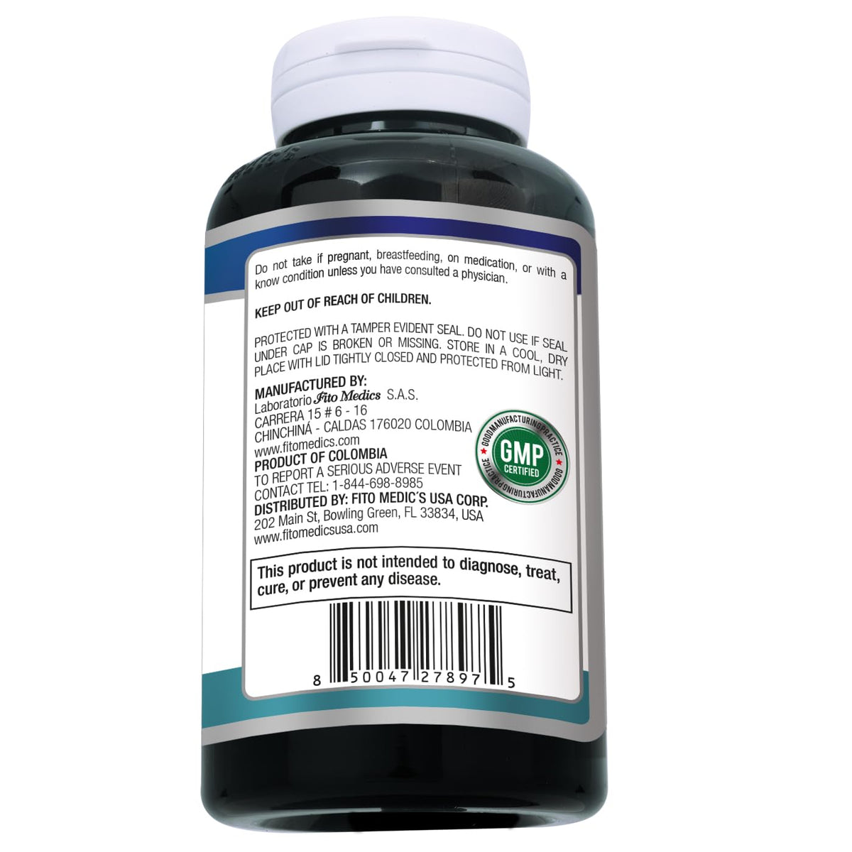 FITO MEDIC'S citrate de potassium capsules sur une surface