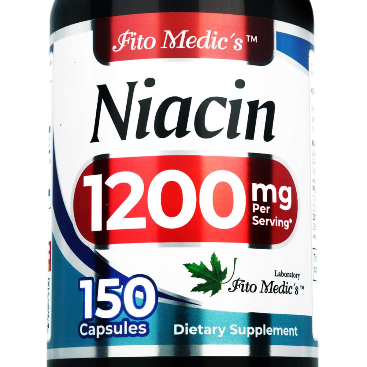 FITO MEDIC'S Complément Alimentaire Niacine 150 Capsules - vue avant