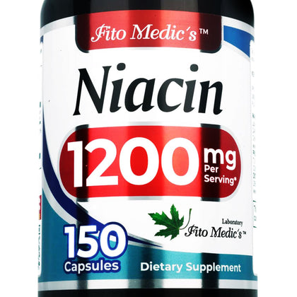 FITO MEDIC'S Complément Alimentaire Niacine 150 Capsules - vue avant