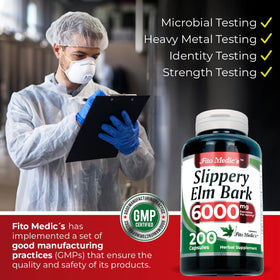 FITO MEDIC'S Écorce de Slipeur capsules sur fond blanc