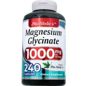 FITO MEDIC'S Glicinato de Magnésium, emballage et capsules