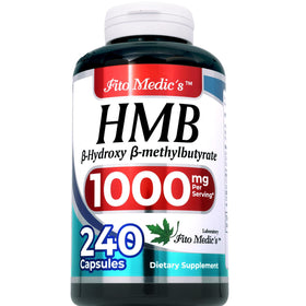 FITO MEDIC'S HMB capsules à côté d'une bouteille