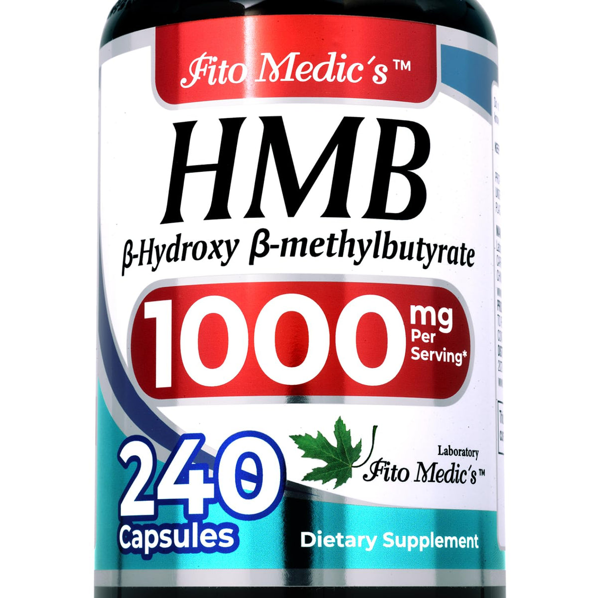 FITO MEDIC'S HMB flacon de 240 capsules vue avant