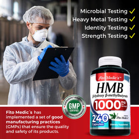 FITO MEDIC'S HMB informations nutritionnelles sur l'étiquette