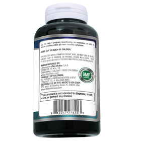 FITO MEDIC'S L-Carnitine 200 capsules avec un verre d'eau