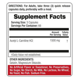 FITO MEDIC'S L-Carnitine 200 capsules ouvertes montrant le contenu