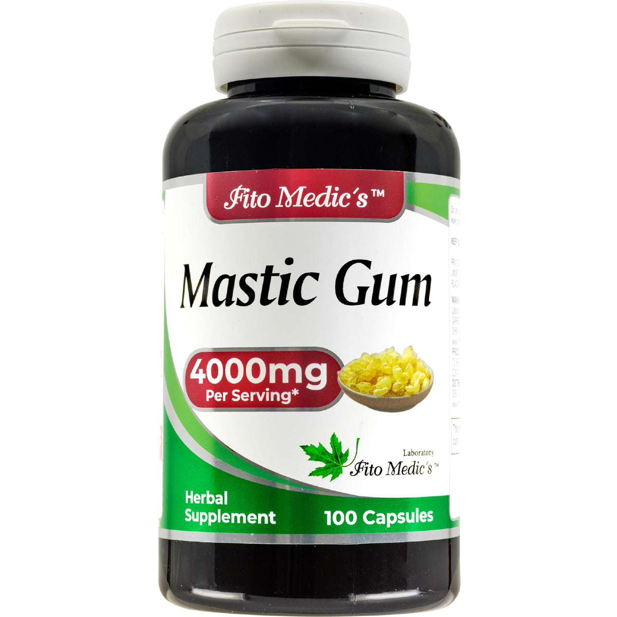 FITO MEDIC'S Mastic Gum 100 Capsules packaging
