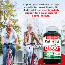 FITO MEDIC'S Riz Rouge 180 capsules avec étiquette