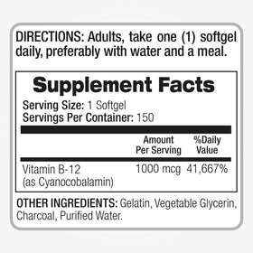 FITO MEDIC'S Vitamine B12 gélules étiquette