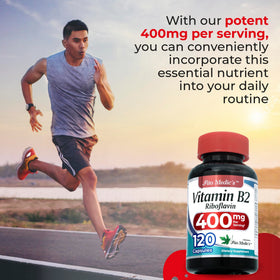 FITO MEDIC'S Vitamine B2 400 mg 120 Capsules en boîte