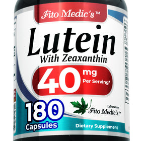 FITOMEDIC'S Compléments Alimentaires Luteine et Zéaxanthine 180 Capsules vue avant