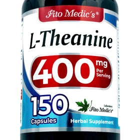 FITOMEDIC'S L-Theanine 400mg 150 Capsules flacon avant