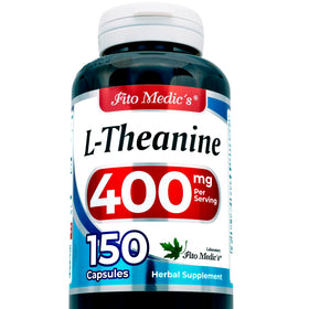 FITOMEDIC'S L-Theanine 400mg capsules vue de côté