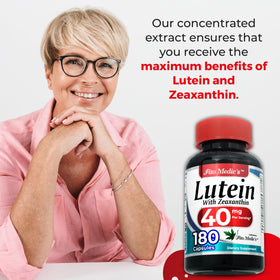 FITOMEDIC'S Luteine et Zéaxanthine 180 Capsules format de la capsule