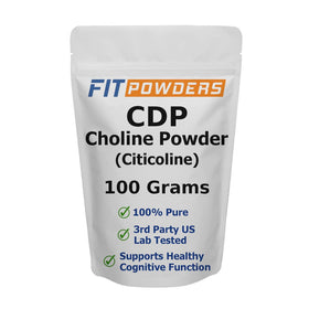 FitPowders Citicoline Powder 100g packaging front view