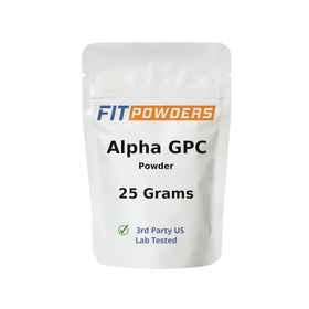 FitPowders Poudre Alpha GPC 25g vue de face avec emballage
