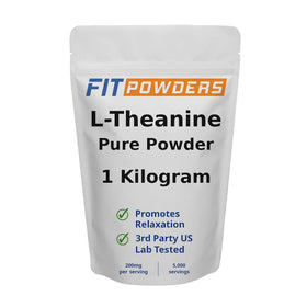 FitPowders Poudre de L-Théanine 1 000g vue de face