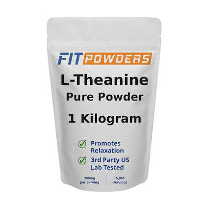 FitPowders Poudre de L-Théanine 1 000g vue de face