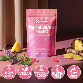 FitVitality Gummies d'Équilibre Féminin 60 unités gummies avec fruits et plantes