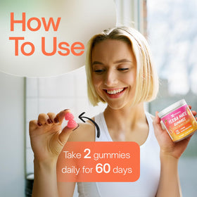 FitVitality Gummies Yerba Mate 120 unités, avec d'autres compléments
