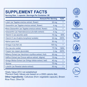Fize Mabs Eye Formula 15-en-1 vue arrière du flacon