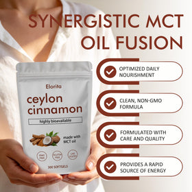 Flacon Aelyafle Cannelle de Ceylan sur une table en bois