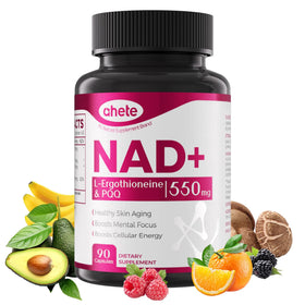 Flacon Ahete Complément Alimentaire NAD 90 capsules vue de face