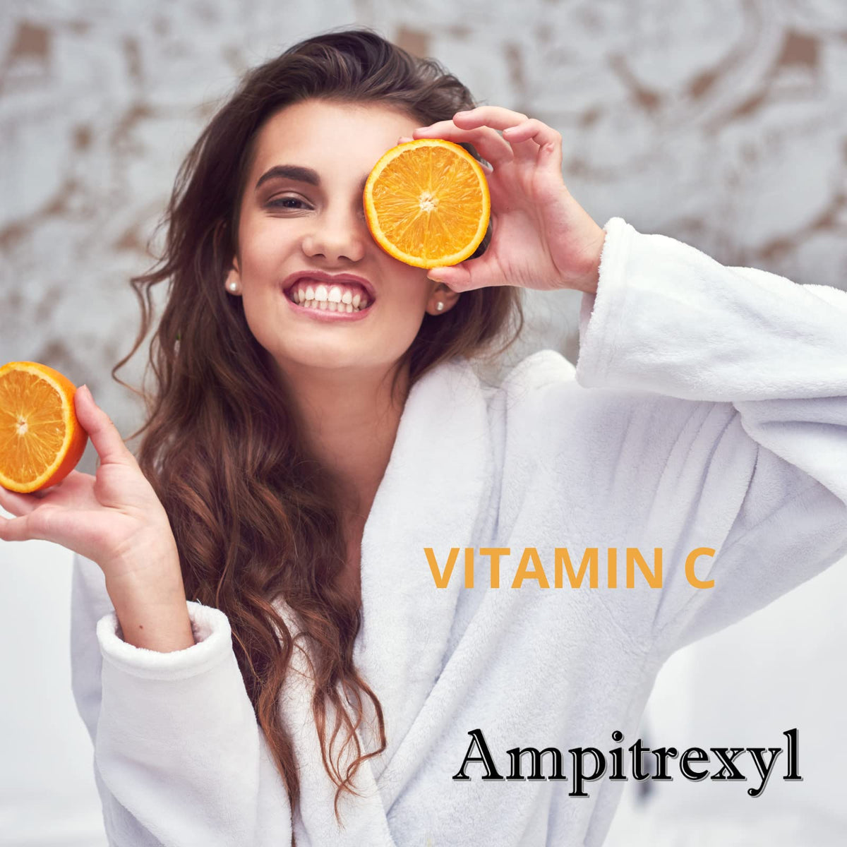 Flacon Ampitrexyl avec capsules, vue latérale