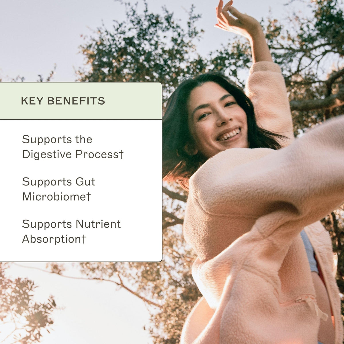 Flacon Amy Myers MD Multi-Enzymes ouvert avec capsules visibles