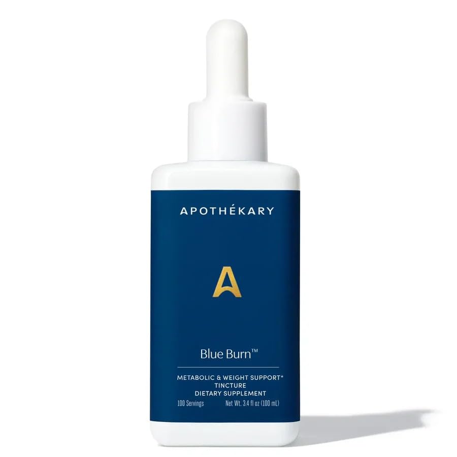 Flacon Apothékary Blue Burn 331g vue avant avec étiquette